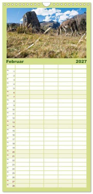 Produktbild: Familienplaner 2027 - Climbing Solutions - Bergsport weltweit mit 5 Spalten (Wandkalender, 21 x 45 cm) CALVENDO