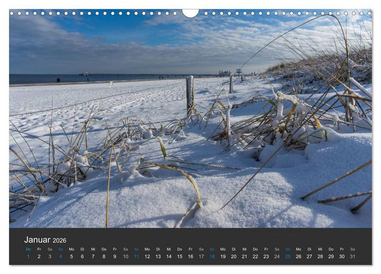 Produktbild: Usedom-Fotografie.de (Wandkalender 2026 DIN A3 quer), CALVENDO Monatskalender