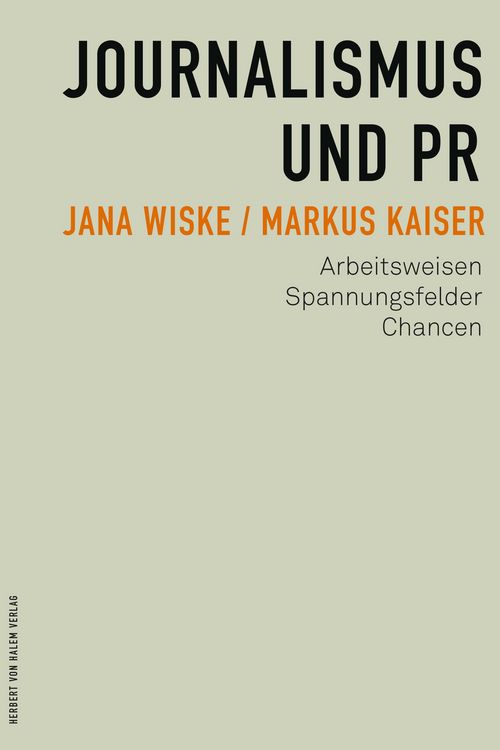 Produktbild: Journalismus und PR