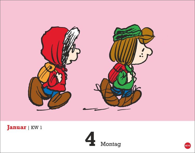 Produktbild: Peanuts Tagesabrei&szlig;kalender 2027