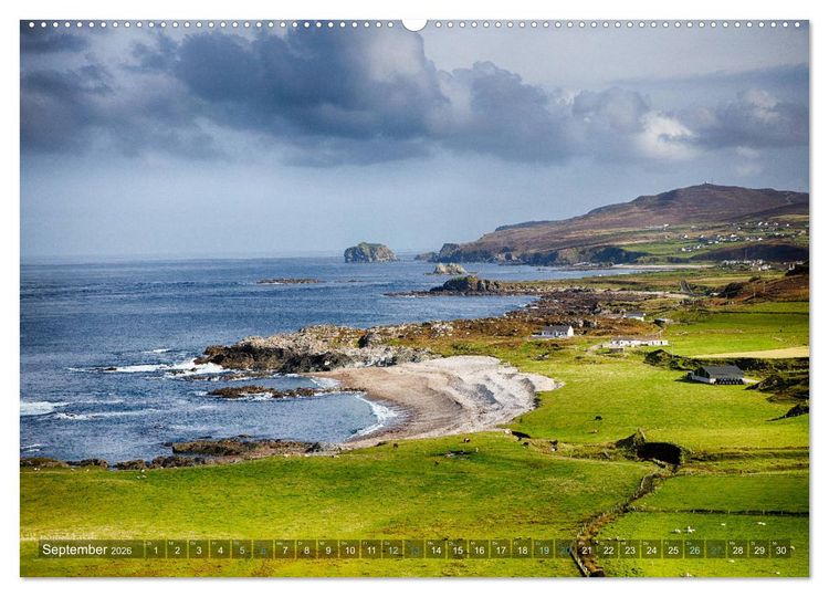 Produktbild: Irland - Zauberhafte Insel in gr&uuml;n (Wandkalender 2026 DIN A2 quer), CALVENDO Monatskalender