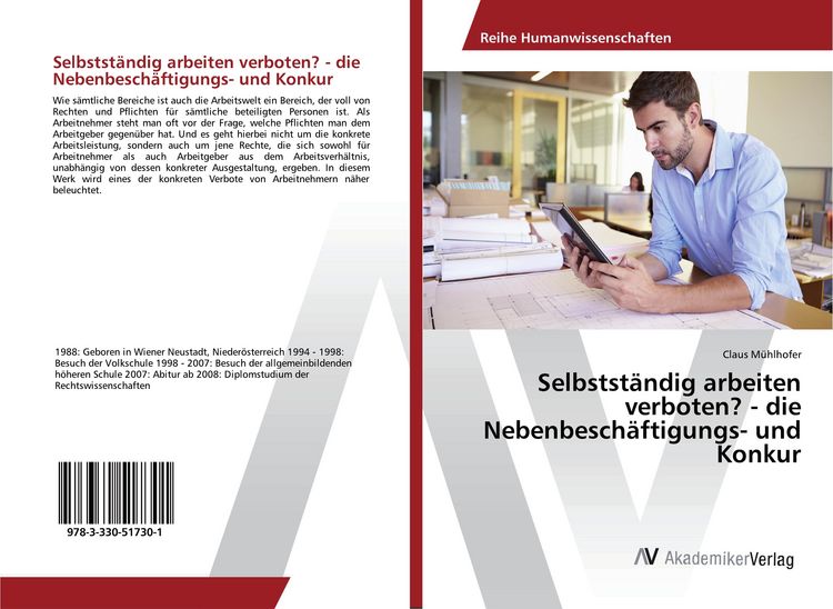Produktbild: Selbstst&auml;ndig arbeiten verboten? - die Nebenbesch&auml;ftigungs- und Konkur
