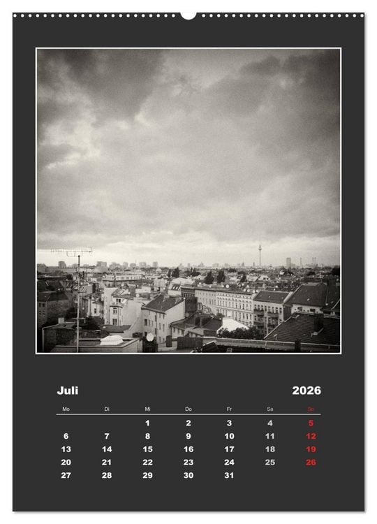 Produktbild: Berlin - Portrait einer Stadt (Wandkalender 2026 DIN A2 hoch), CALVENDO Monatskalender