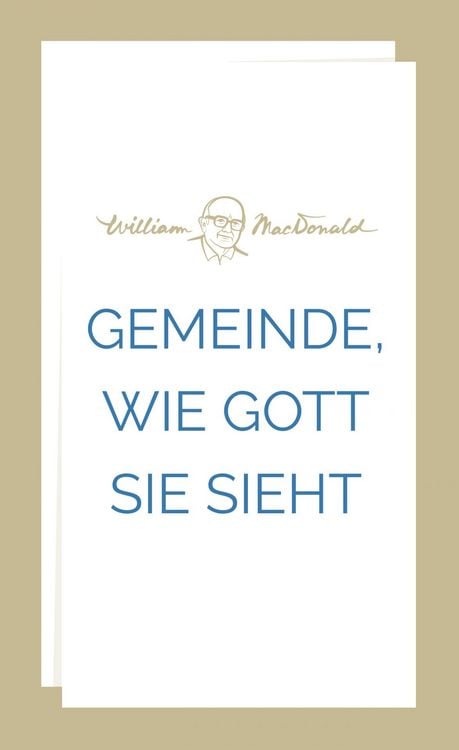 Produktbild: Gemeinde, wie Gott sie sieht