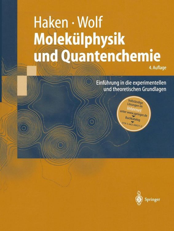 Produktbild: Molek&uuml;lphysik und Quantenchemie