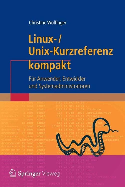 Produktbild: Linux-Unix-Kurzreferenz