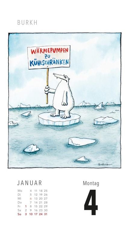 Produktbild: Fiese Bilder Cartoons f&uuml;r jeden Tag 2027: Tagesabrei&szlig;kalender
