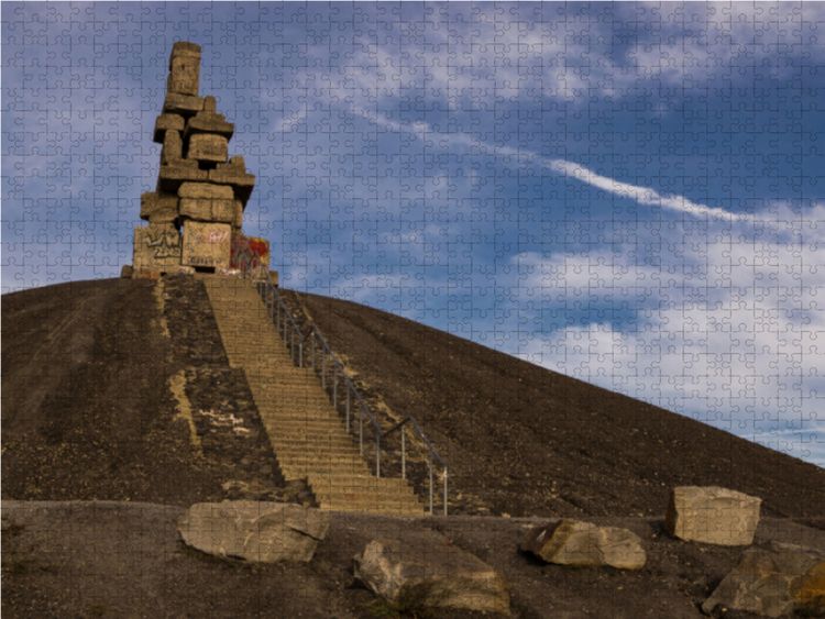 Produktbild: CALVENDO Puzzle Himmelstreppe 1000 Teile Lege-Gr&ouml;&szlig;e 64 x 48 cm Foto-Puzzle Bild von Anke Grau