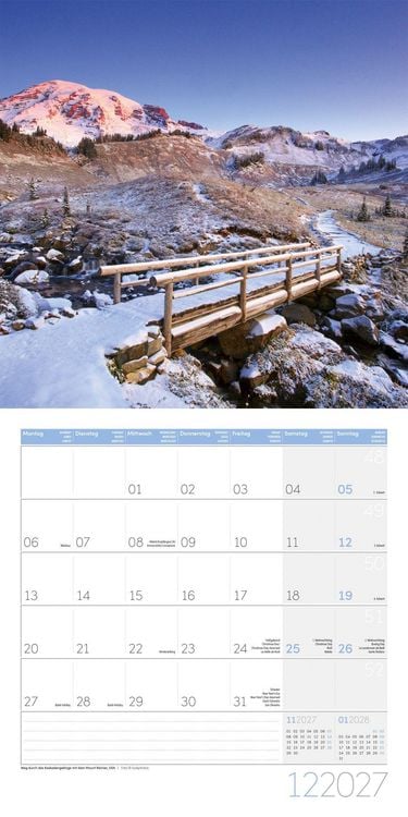 Produktbild: Traumpfade Kalender 2027 - 30x30 - Art12