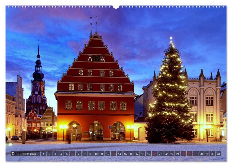 Produktbild: Sch&ouml;ne Ostsee - Impressionen &uuml;bers Jahr (hochwertiger Premium Wandkalender 2026 DIN A2 quer), Kunstdruck in Hochglanz