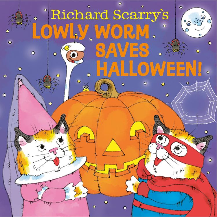 Produktbild: Richard Scarry's Lowly Worm Saves Halloween!