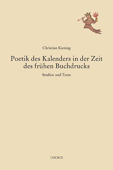 Produktbild: Poetik des Kalenders in der Zeit des fr&uuml;hen Buchdrucks
