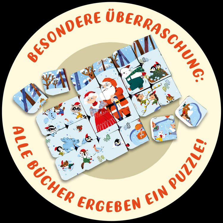 Produktbild: Bald ist Weihnachten! Ein Adventskalender mit 24 Mini-B&uuml;chern