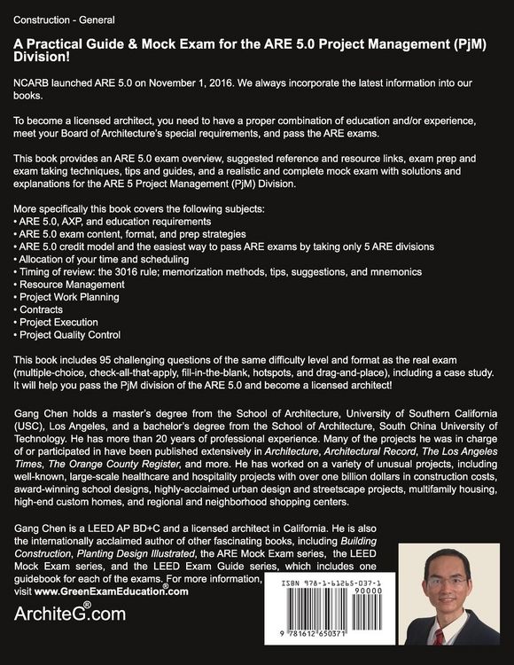 Produktbild: Project Management (PjM) ARE 5.0 Mock Exam (Architect Registration Examination)