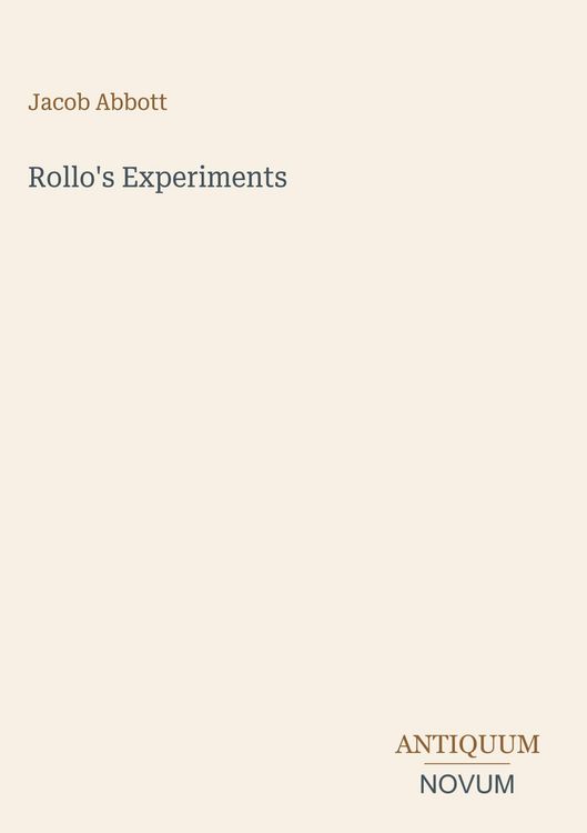 Produktbild: Rollo's Experiments