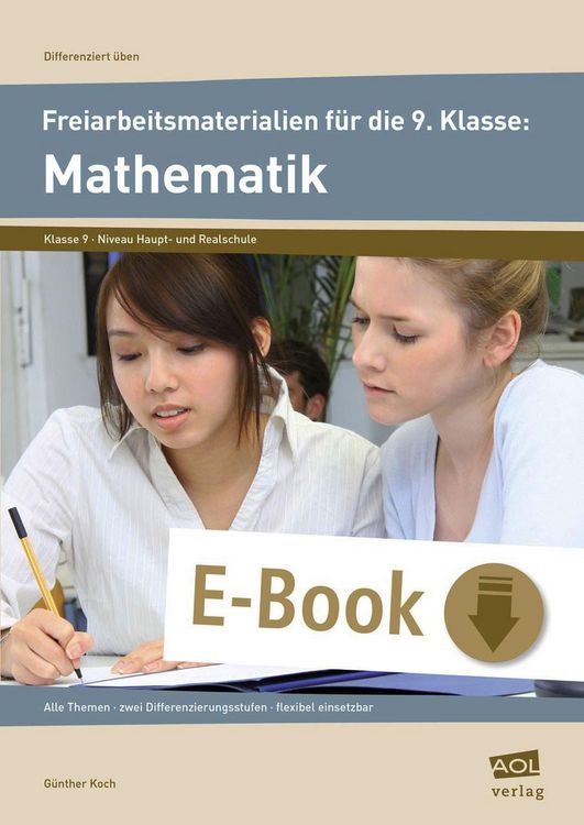 Produktbild: Freiarbeitsmaterialien f. d. 9. Klasse: Mathematik