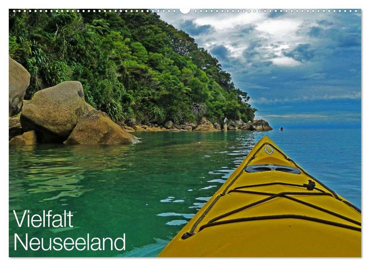 Produktbild: Vielfalt Neuseeland (Wandkalender 2026 DIN A2 quer), CALVENDO Monatskalender