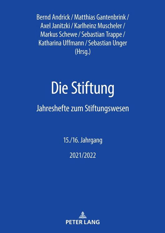 Produktbild: Die Stiftung