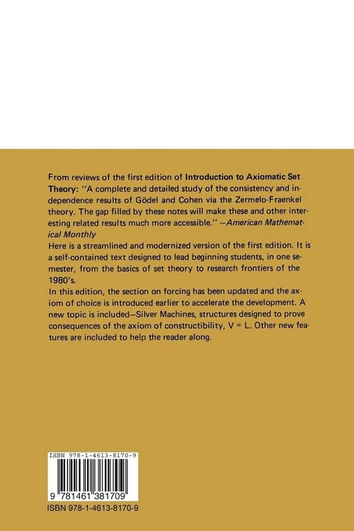 Produktbild: Introduction to Axiomatic Set Theory