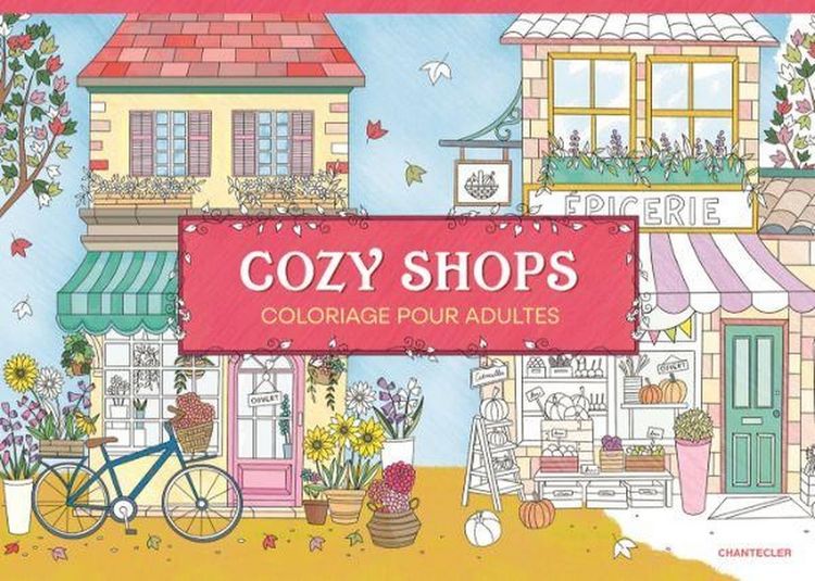 Produktbild: Cozy Shops : Coloriage Pour Adultes