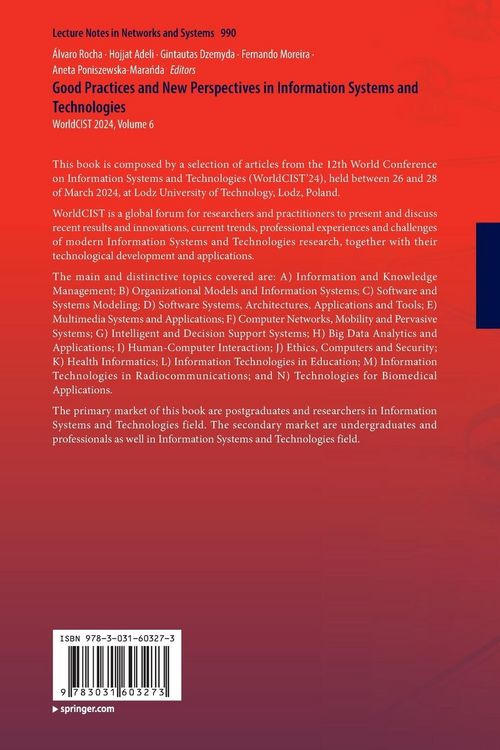Produktbild: Good Practices and New Perspectives in Information Systems and Technologies