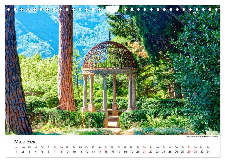 Produktbild: Highlights am Golf von Neapel (Wandkalender 2026 DIN A4 quer), CALVENDO Monatskalender