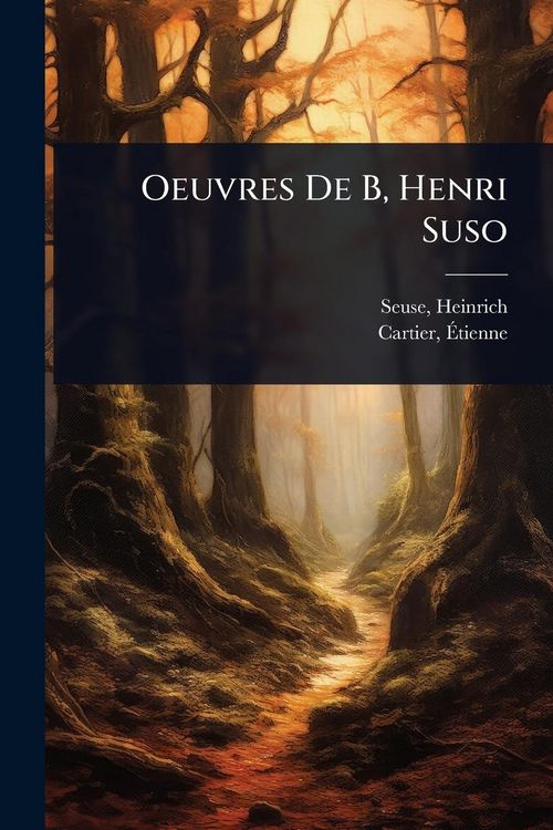 Produktbild: Oeuvres De B, Henri Suso