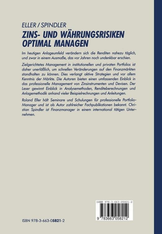 Produktbild: Zins- und W&auml;hrungsrisiken optimal managen