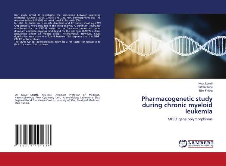 Produktbild: Pharmacogenetic study during chronic myeloid leukemia