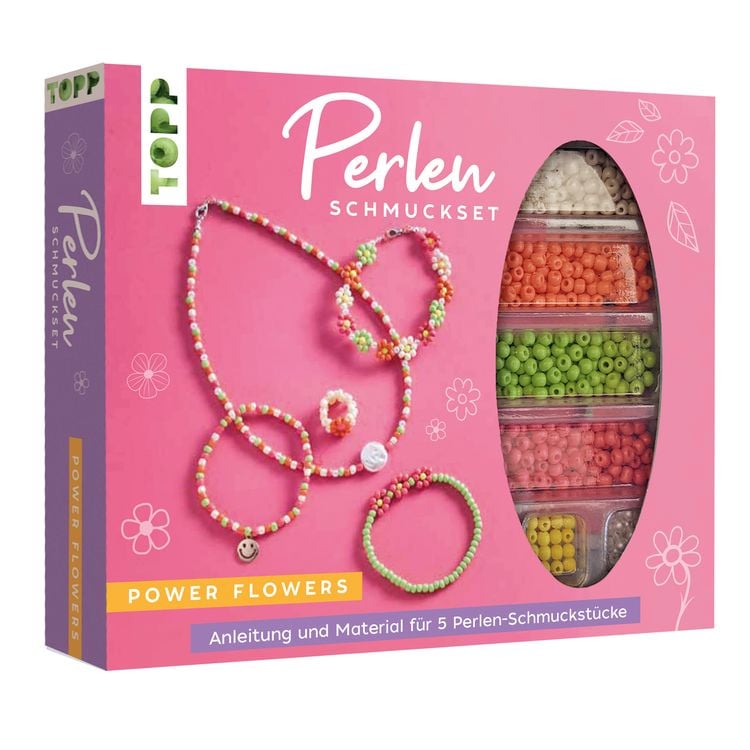 Produktbild: Perlen-Schmuckset - Power Flowers