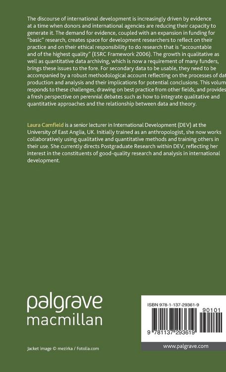 Produktbild: Methodological Challenges and New Approaches to Research in International Development