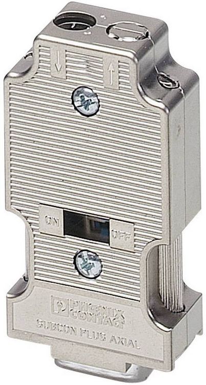 Produktbild: Phoenix Contact SUBCON-PLUS-CAN/AX 2306566 D-SUB Stecker 180 &deg; Polzahl: 9 Schrauben 1 St.