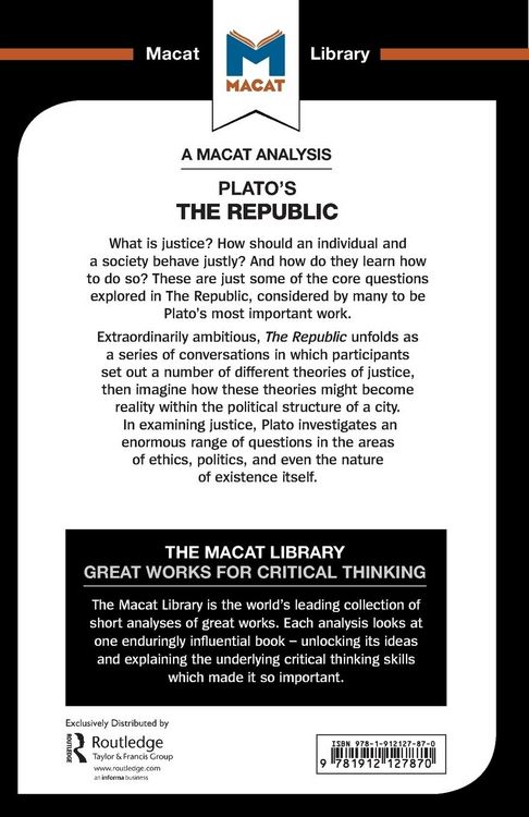 Produktbild: An Analysis of Plato's The Republic
