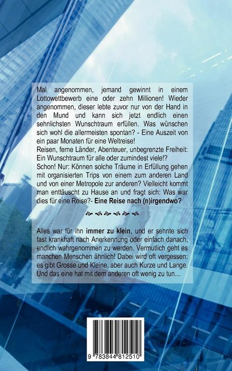 Produktbild: Reise nach (n)irgendwo - Immer zu klein