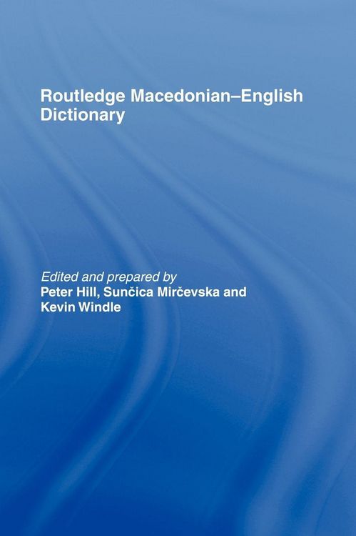 Produktbild: The Routledge Macedonian-English Dictionary