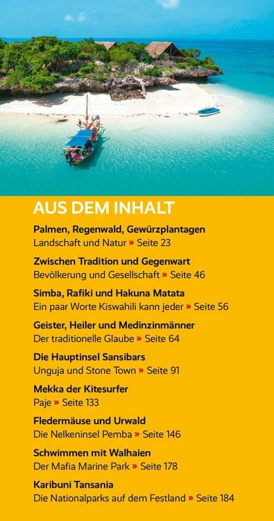 Produktbild: TRESCHER Reisef&uuml;hrer Sansibar