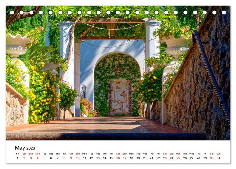 Produktbild: Gulf of Naples - Highlights (Desk Calendar 2026 DIN A5 landscape), CALVENDO 12 Month DeskCalendar