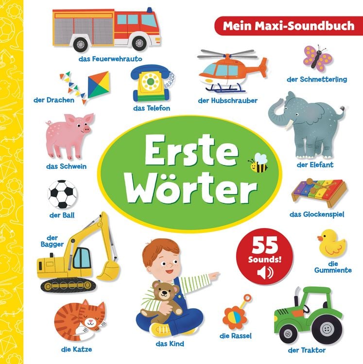 Produktbild: Erste W&ouml;rter - Mein Maxi-Soundbuch - 55 Sounds