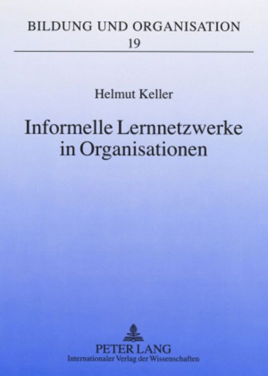 Produktbild: Informelle Lernnetzwerke in Organisationen