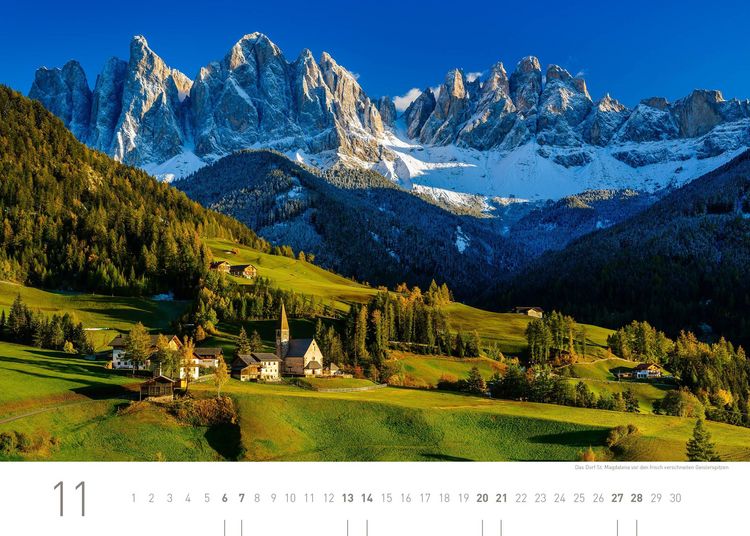 Produktbild: S&uuml;dtirol & Dolomiten Exklusivkalender 2027