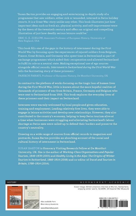 Produktbild: Internment in Switzerland during the First World War