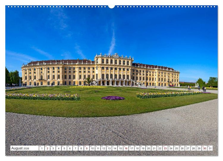 Produktbild: Sch&ouml;ne Gr&uuml;&szlig;e aus Wien (Wandkalender 2026 DIN A2 quer), CALVENDO Monatskalender