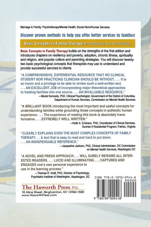 Produktbild: Basic Concepts in Family Therapy