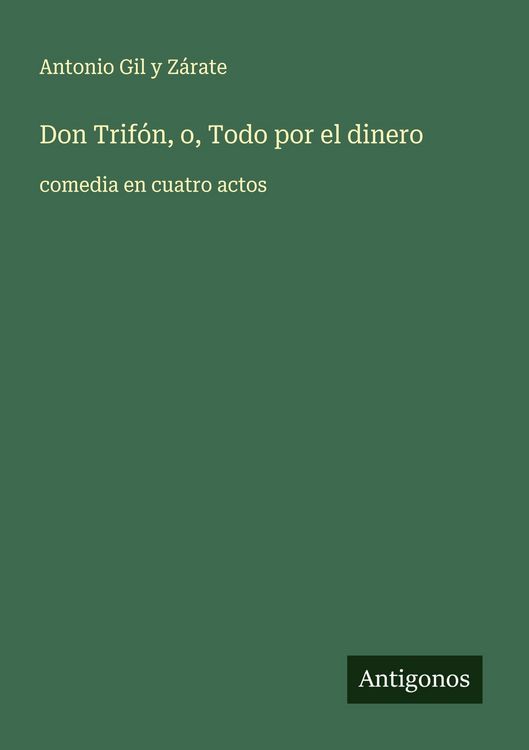 Produktbild: Don Trif&oacute;n, o, Todo por el dinero