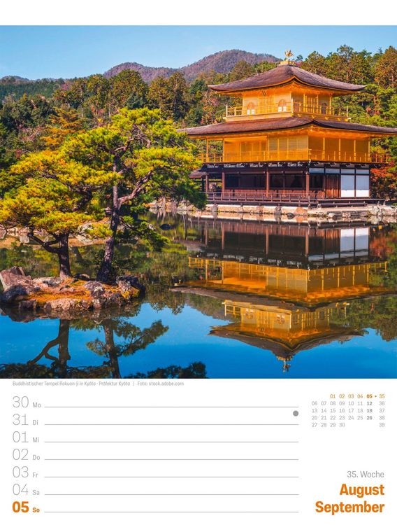 Produktbild: Japan Wochenplaner Kalender 2027 | Das Land der aufgehenden Sonne
