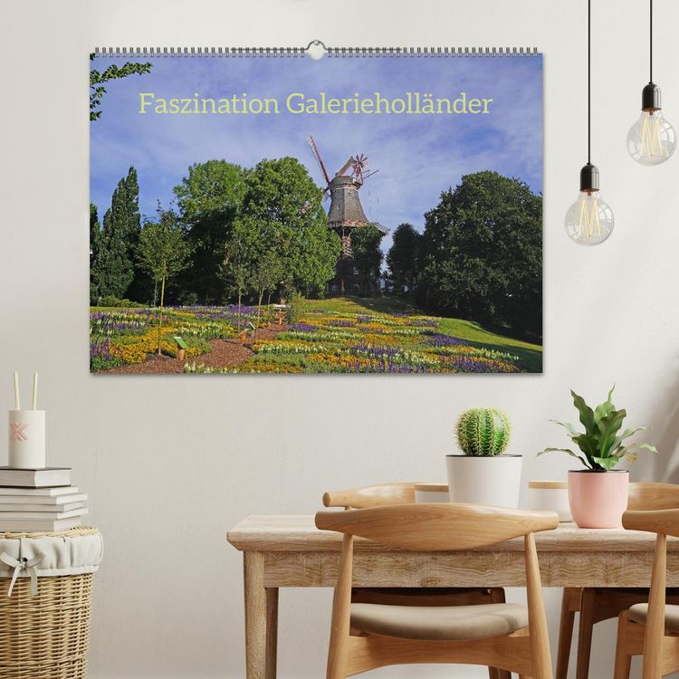 Produktbild: Faszination Galerieholl&auml;nder (Wandkalender 2026 DIN A2 quer), CALVENDO Monatskalender