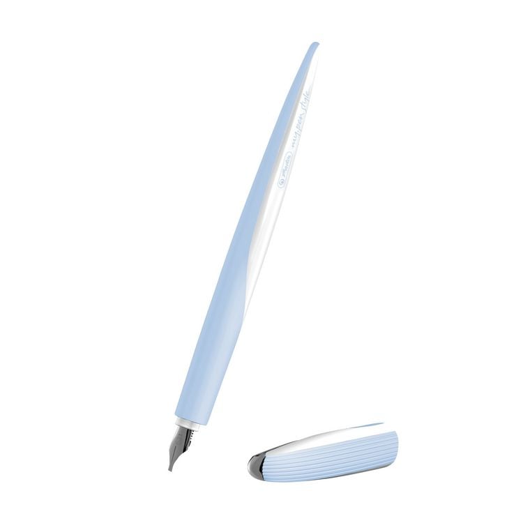 Produktbild: Herlitz Nicewriter Set my.pen, Kalligrafie-F&uuml;llhalter: Light Blue
