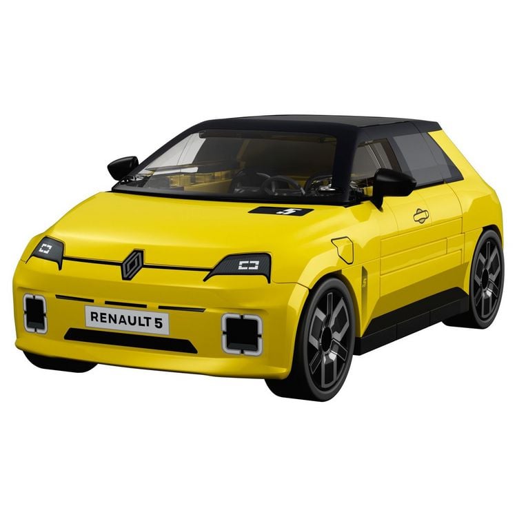 Produktbild: COBI 24673 - Renault 5 E-Tech (Yellow), Bausatz 1:35, 78 Klemmbausteine