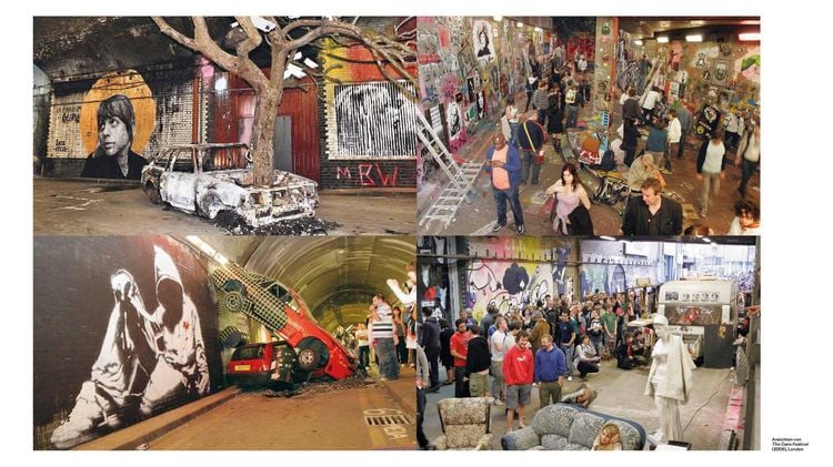 Produktbild: Banksy - Die Kunst der Stra&szlig;e im gro&szlig;en Bildband