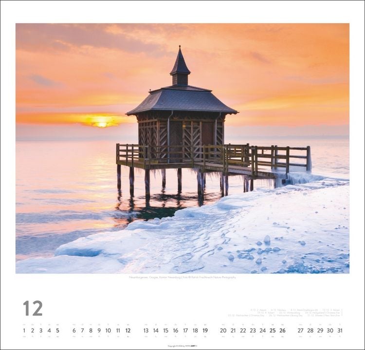 Produktbild: Schweiz Kalender 2027 - Sch&ouml;nste Landschaften und Ansichten